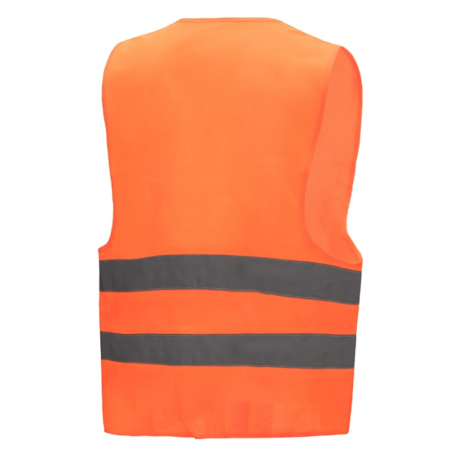 Sicherheitsweste / Warnschutz-Veste Orange